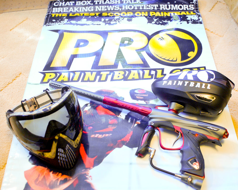 JR DOMINGUEZ 32 PAINTBALL San Diego Aftermath signs with DYE Precision