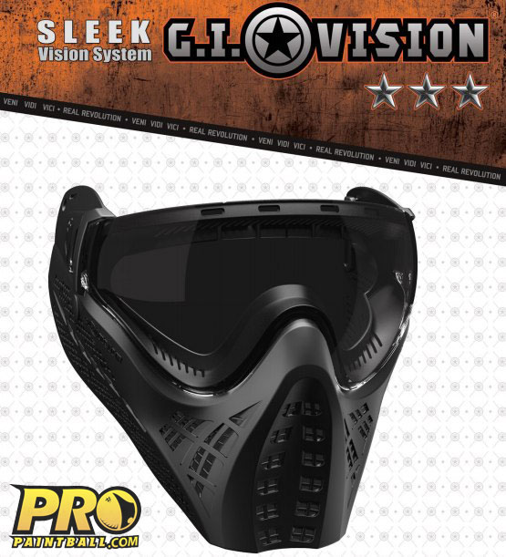 gi-vision-front New Paintball Gear: GI Vision Paintball Goggle