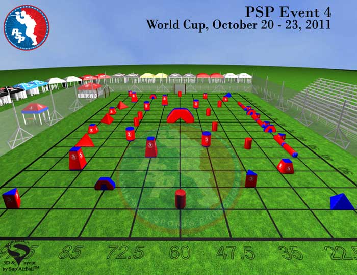 2011 PSP World Cup Paintball Field Layout Pro Paintball Gear, News